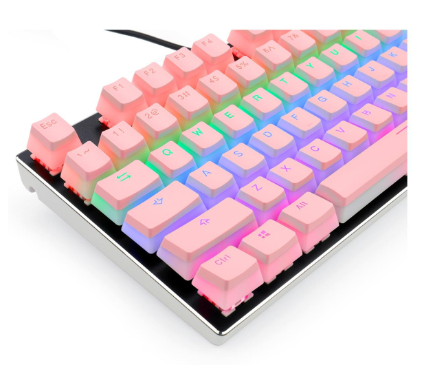 REDRAGON PBT Doubleshot keycaps (różowe) A130 Pink - 1247525 - zdjęcie 5